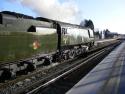 34067 Tangmere Passes Selhurst With The Christmas Sussex Belle 10 12 14.