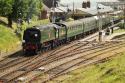 City Of Wells Passes Horsted Keynes, Bluebell Railway 07 07 2017