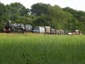 73082 Climbs Into Horsted Keynes, Bluebell Railway With The 18:00 Ex Sheffield Park Goods, 07 07 201