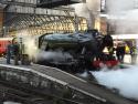 Flying Scotsman At Kings Cross With The "great Briton X" 29 04 2017