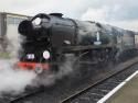 34053 'sir Keith Park' At Bishops Lydeard. 05/03/2016.