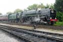 70013 " Oliver Cromwell" At Toddington.