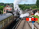 6201.Pincess Elizabeth Departs bewdley 14.06.08.