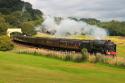 Scots Guardsman Passing Though Pleasington Golf Course.