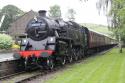 Class 4MT 2-6-4T # 80002 @ Oakworth 19/08/2012.