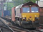 EWS # 66107 @ Manchester Piccadilly 23/05/2008.