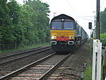 DRS # 66405 on the Stobarts/Tesco intermodal 02/06/2008.