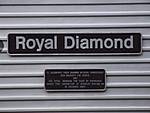 Royal Diamond nameplate and plaque on 67029.