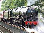 Royal Scot # 46115 @ Hellifield 16/08/2008.