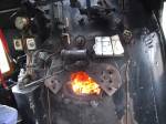 On the footplate of USA # 5197 10/05/2009.