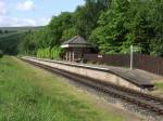 Irwell Vale station looking good in the sunshine.