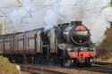 45407 "Lancashire Fusilier" + 44871 On "The Tin Bath" @ Euxton 06/11/2016.