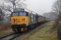 # 50015 "Valiant" @ Irwell Vale ELR 17/02/2018.