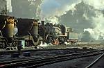 2-8-2 SY 0833 at Anshan steelworks, China, January 1994.