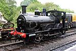 Beattie Well Tank 30587 on yard duty at the Avon Valley Railway