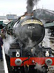 King Edward I ready to depart Temple Meads with Torbay Express