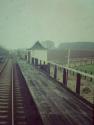 1960 Rodmartin Wooden Platform On The Tetbury Branch Line.