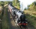 45231 heads towards Darwen with todays Witch Way special