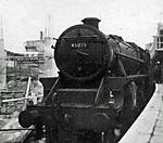 Black 5 45075 at New Street during alterations 1966