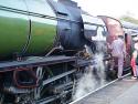 Tornado Prepares To Leave Rawtenstall Today.