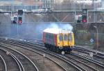 'Bubblecar' 960 012 on it's last run, Southampton 4th March 2009.
