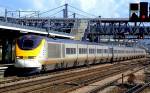 Eurostar 3012 arrives at Ashford on 14th August 2008.