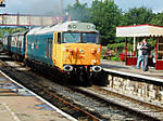 Class 50 015 Valiant at Ramsbottom