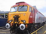 class 57 307 at tyseley open day