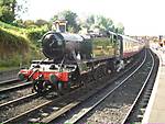 steam loco  at the svr