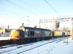 37605 on the rear of a test train