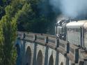 Sncf 141 Td 470 Crosses The Vienne Gorge