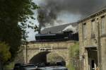 63609 at Parkwood bridge, Keighley