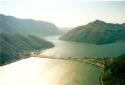 Melide Causeway From Monte San Salvatore,Lugano.