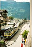 Grindelwald Bahnhof.