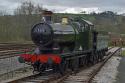 3205 Runs Round Her Train At Totnes