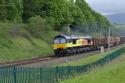 The Carlisle -Chirks Up Train Passes Beckfoot.