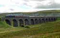 45231 On Dandry Mire Viaduct, Garsdale.