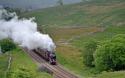 Galatea Approaches Shotlock Hill Tunnel.