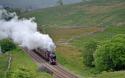 Galatea Approaches Shotlock Hill Tunnel.