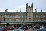 Outside Shrewsbury Station