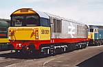 58 001 at Doncaster works