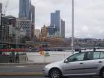 leaving flinders station.