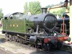 Stranger in the Camp! 4247 on the South Devon Railway 13th September 2009