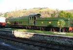 GWR 2-8-0 3803 at Buckfastleigh 14/12/08