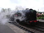 34028 in the rain (again) Bluebell Railway