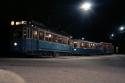 Three Car Tramway Train In Stockholm