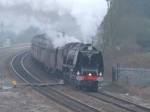 The Duchess passing Ilkeston.4/4/09.