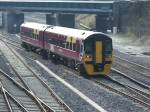 Class 158 No.158744 coming off the Nottingham branch at Trowell Junction,17