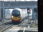 Pendolino approaching Nuneaton.