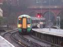 Class 377 Arriving At Hastings.